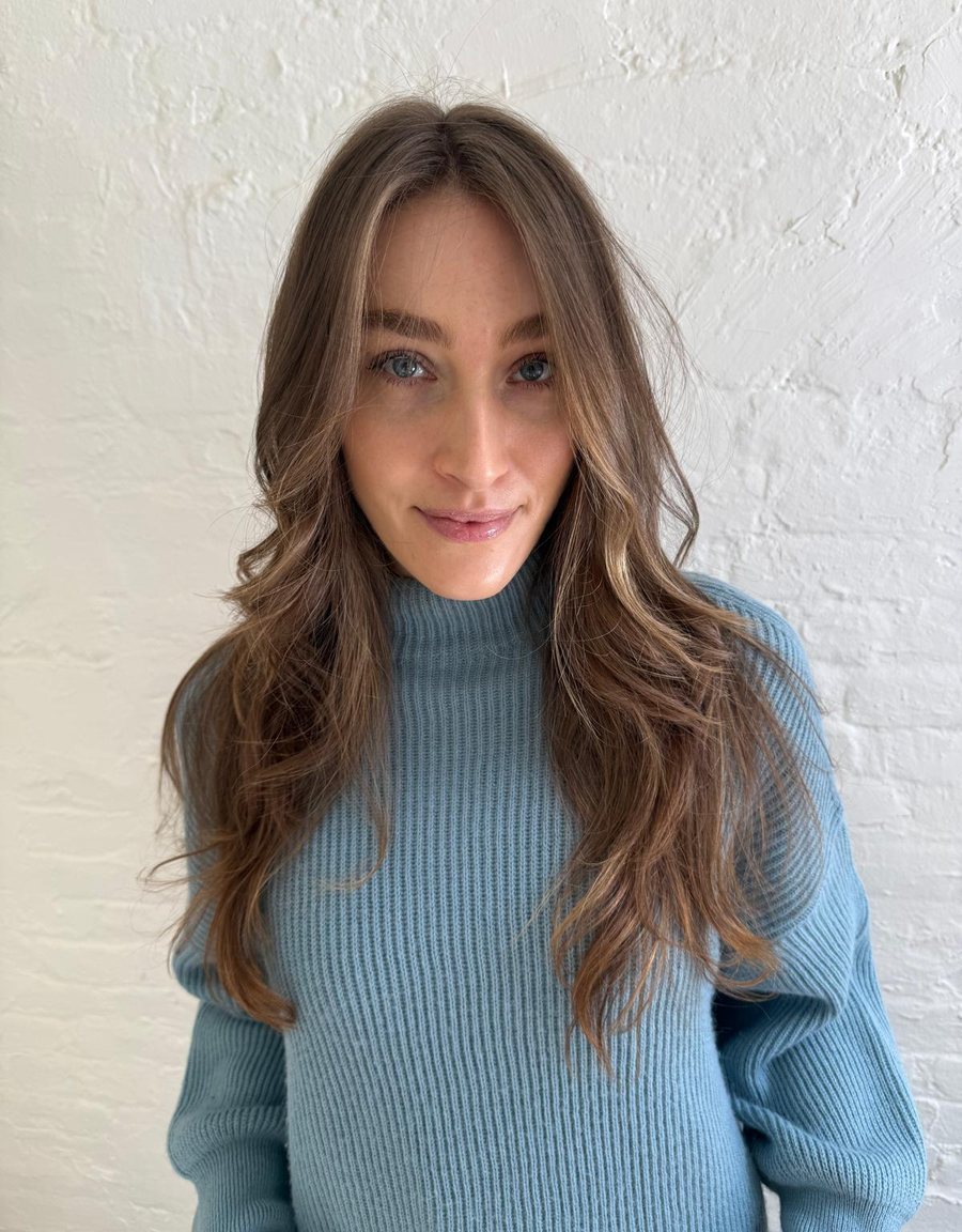 Dimensional balayage color on a real YGallery client