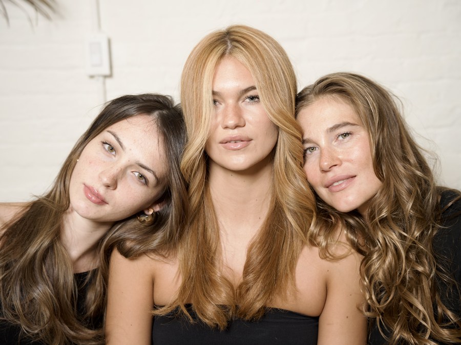 Event-ready hair styled on location